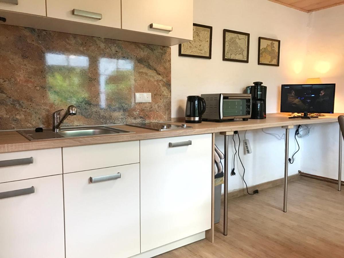 Hochzeitsberg - Doppelzimmer Appartement "Nordkap" Breege Exteriör bild